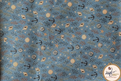 Precut 100% Cotton Coordinating Shells Fabric - MTV Designs