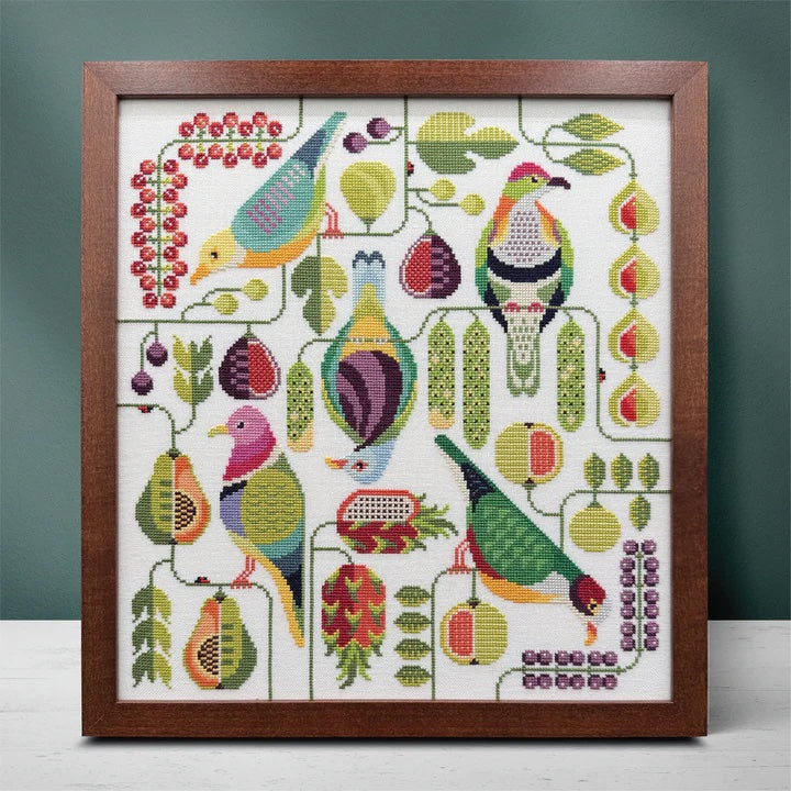 Fruit Dove Frenzy - Boomerange Sttiches