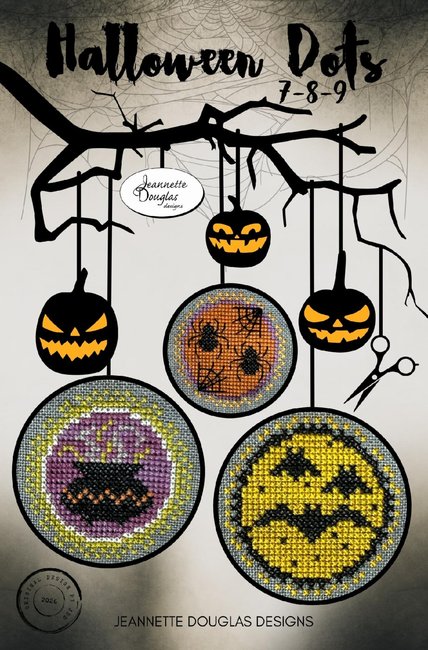 Halloween Dots 7-8-9 - Jeanette Douglas