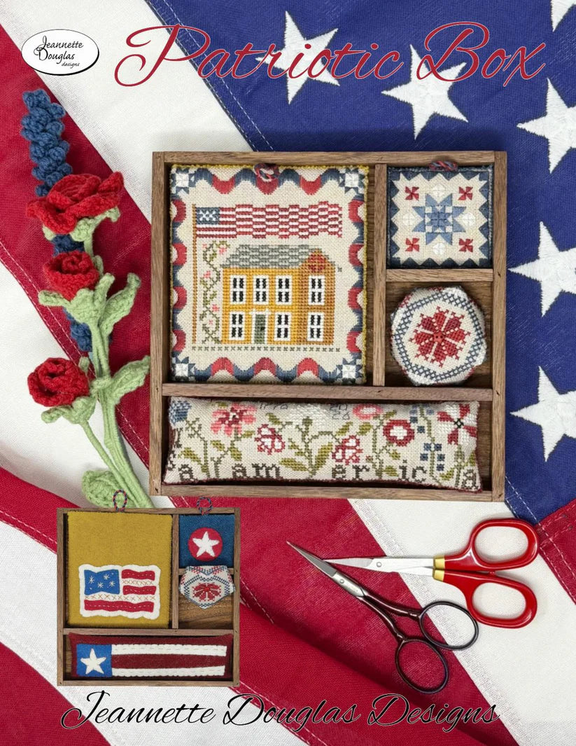 Patriotic Box - Jeannette Douglas Designs - **Nashville PRE-ORDER**