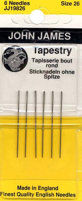 John James Size 26 Tapestry Needles