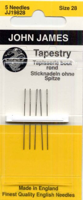 John James Size 28 Tapestry Needles
