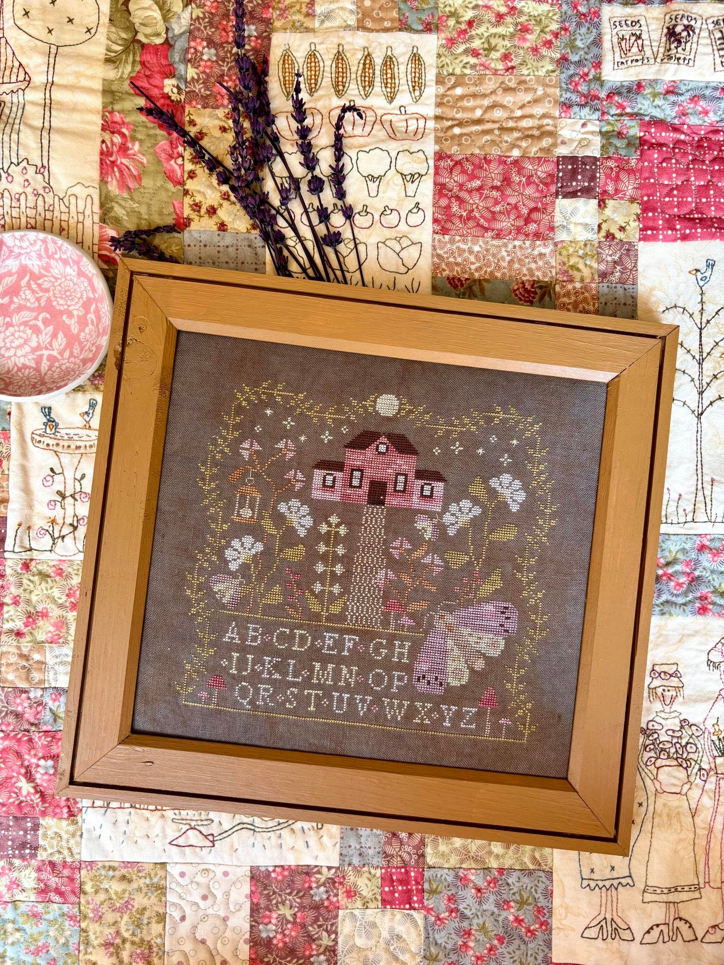Moonlight Garden Sampler - Blueberry Ridge Designs