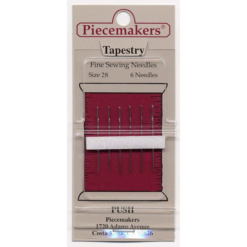 Piecemaker Size 28 Tapestry Needle, pack of 6