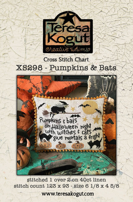 Pumpkins & Bats - Teresa Kogut