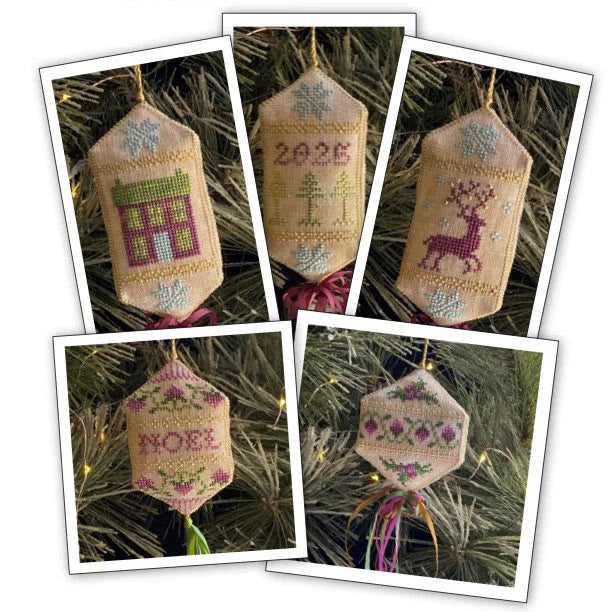 Sampler Ornaments - Jean Farish - **Nashville PRE-ORDER**