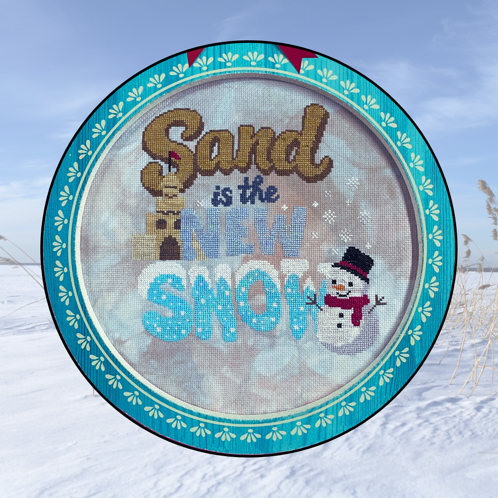 Sand is the New Snow - Barefoot Needle Art