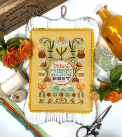Stitchy Friends are Best - Tiny Modernist