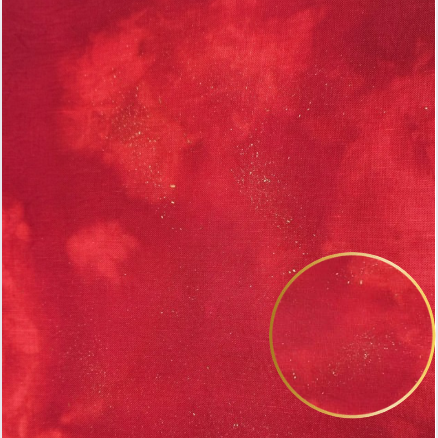 32ct. Crimson Omen Belfast Linen - Fiberlicious Yummy