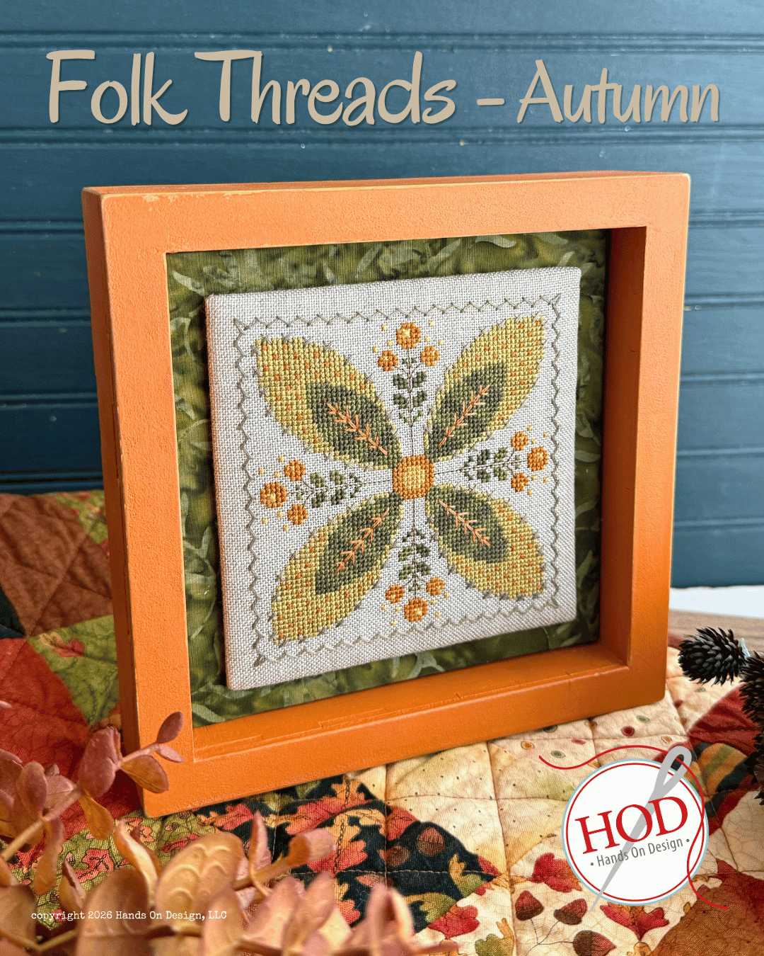 **Pre-order** Folk Threads: Autumn - Hands On Design