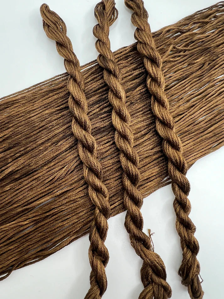 Walnut - Pirate + Robin 6 Strand Embroidery Floss