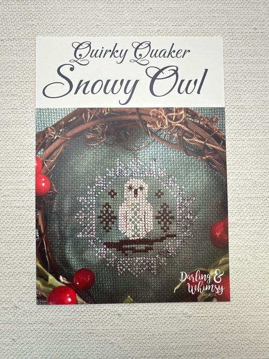 Quirky Quaker Snowy Owl