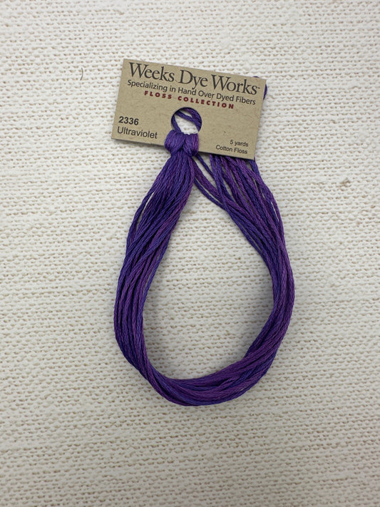 Weeks Dye Works Floss Ultraviolet