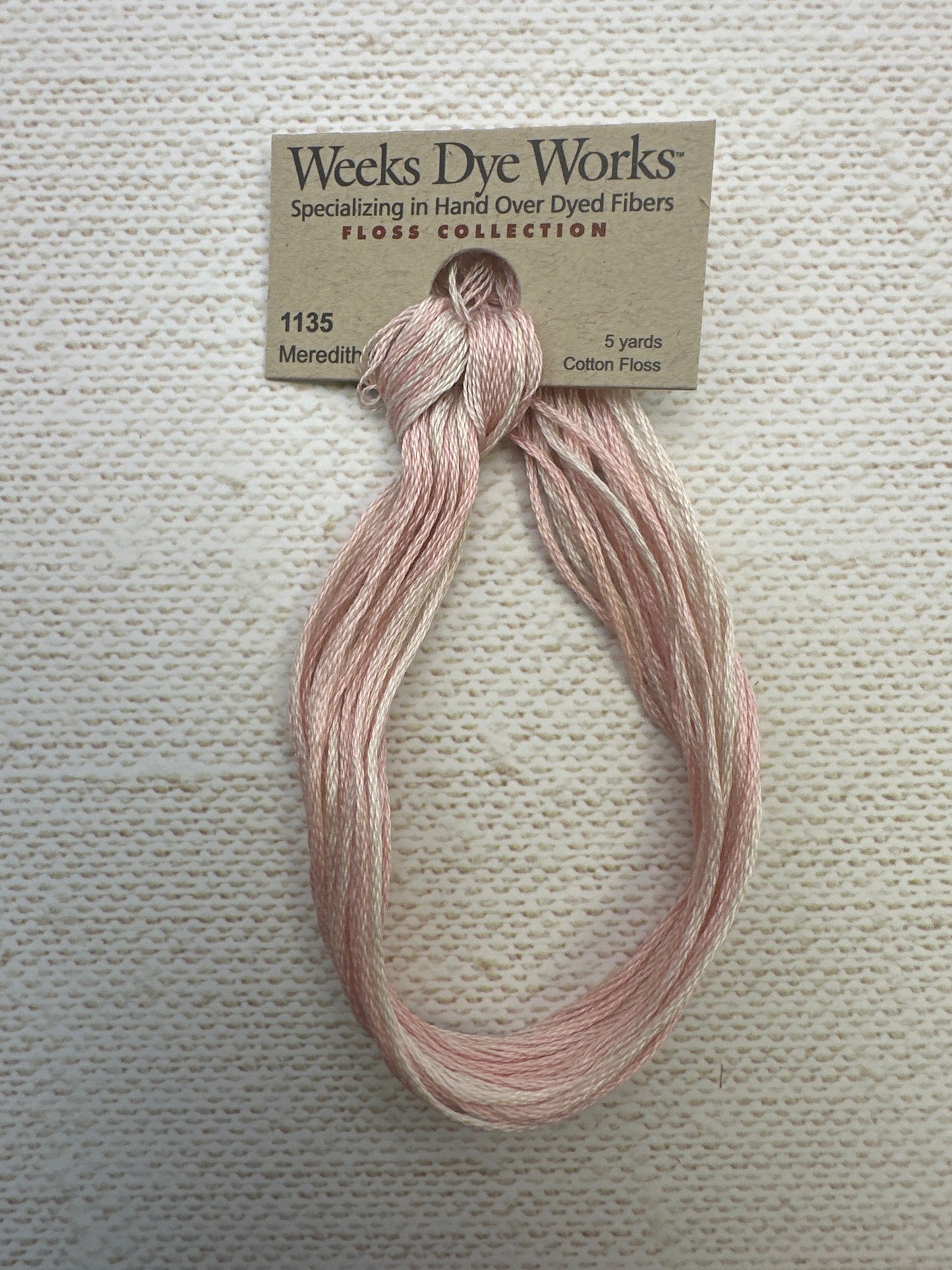 Weeks Dye Works Floss Meredith's Pink