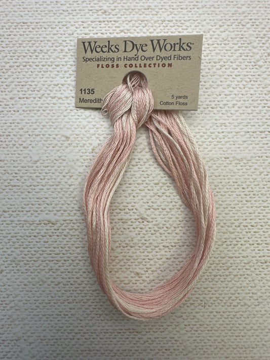 Weeks Dye Works Floss Meredith's Pink