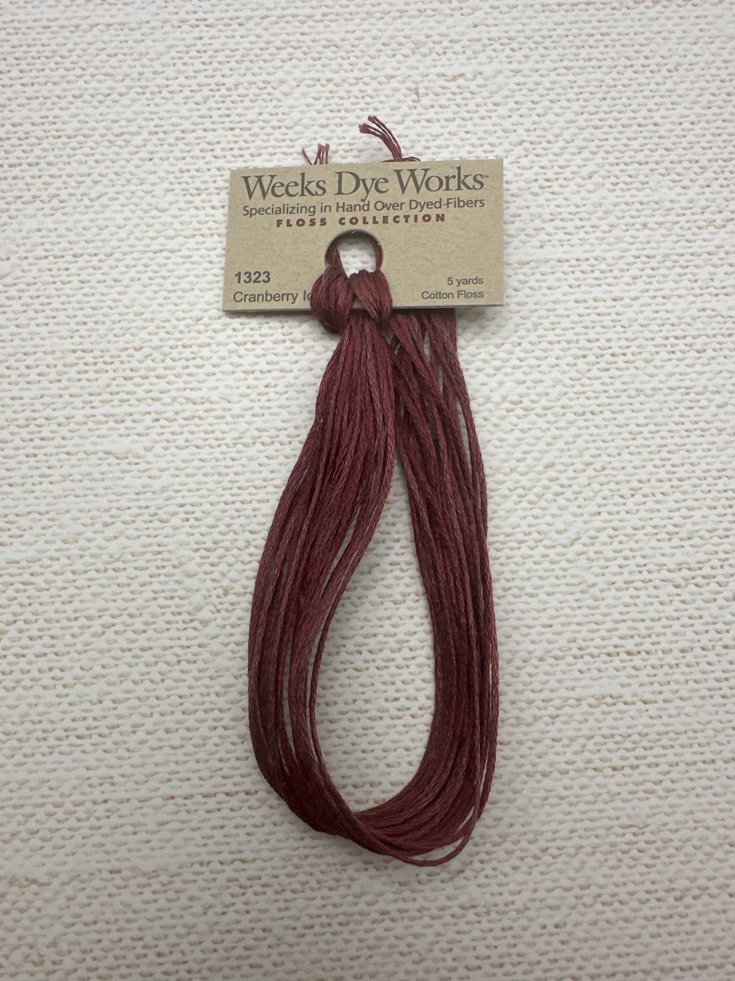 Weeks Dye Works Floss Cranberry Ice