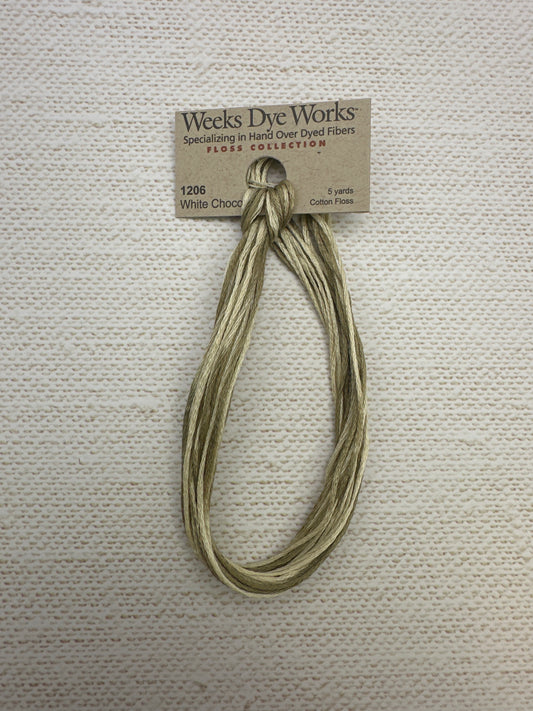 Weeks Dye Works Floss White Chocolate