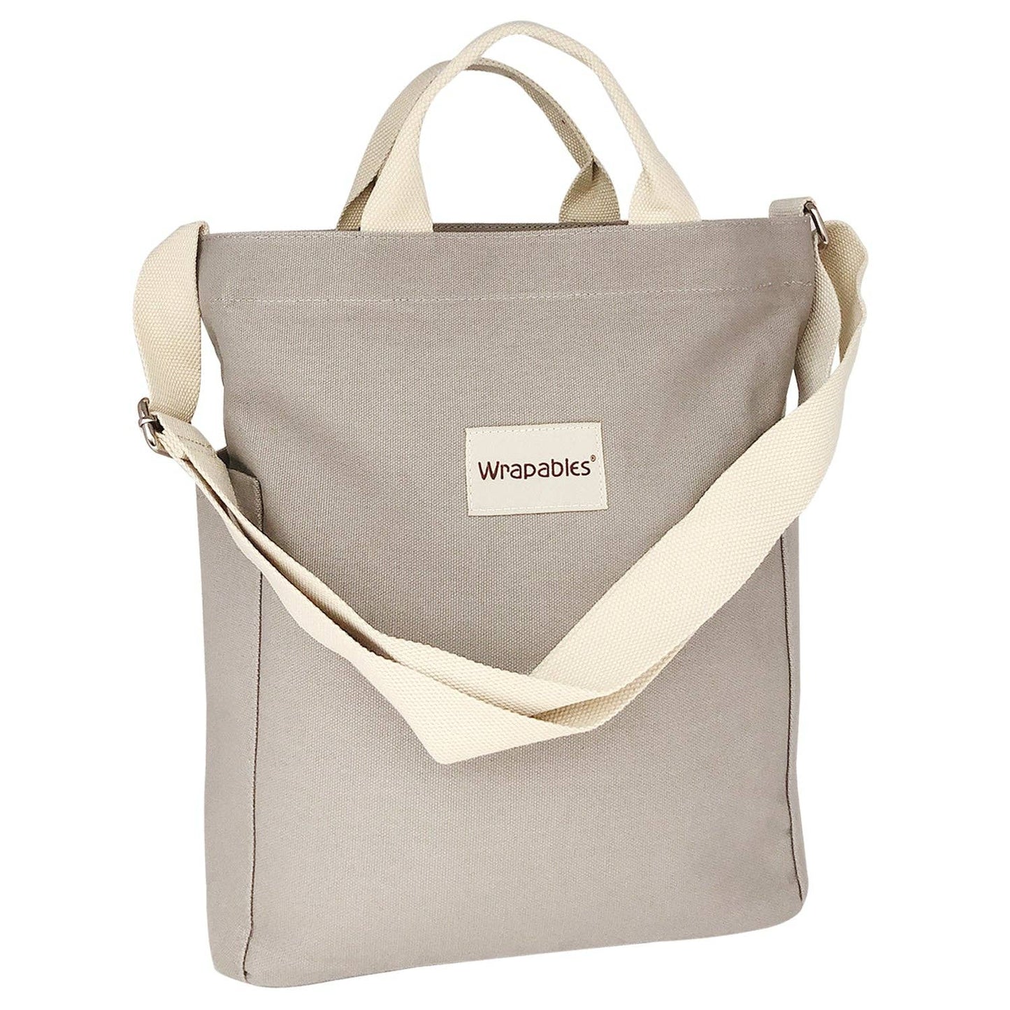 Wrapables Canvas Cross Body Tote