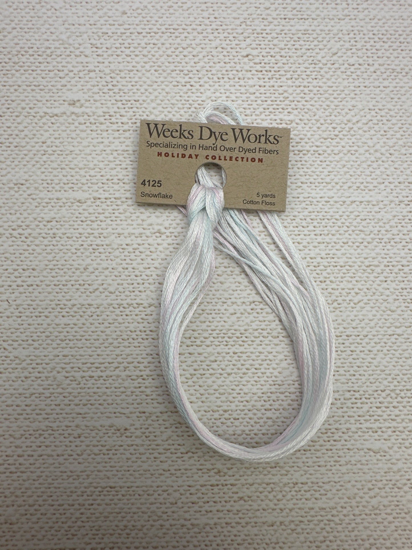 Weeks Dye Works Floss Snowflake