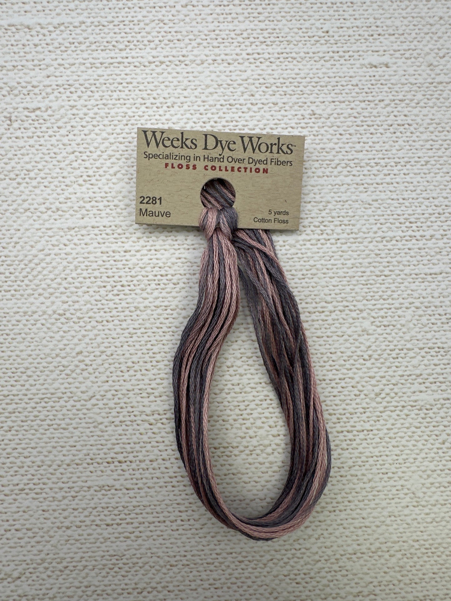 Weeks Dye Works Floss Mauve