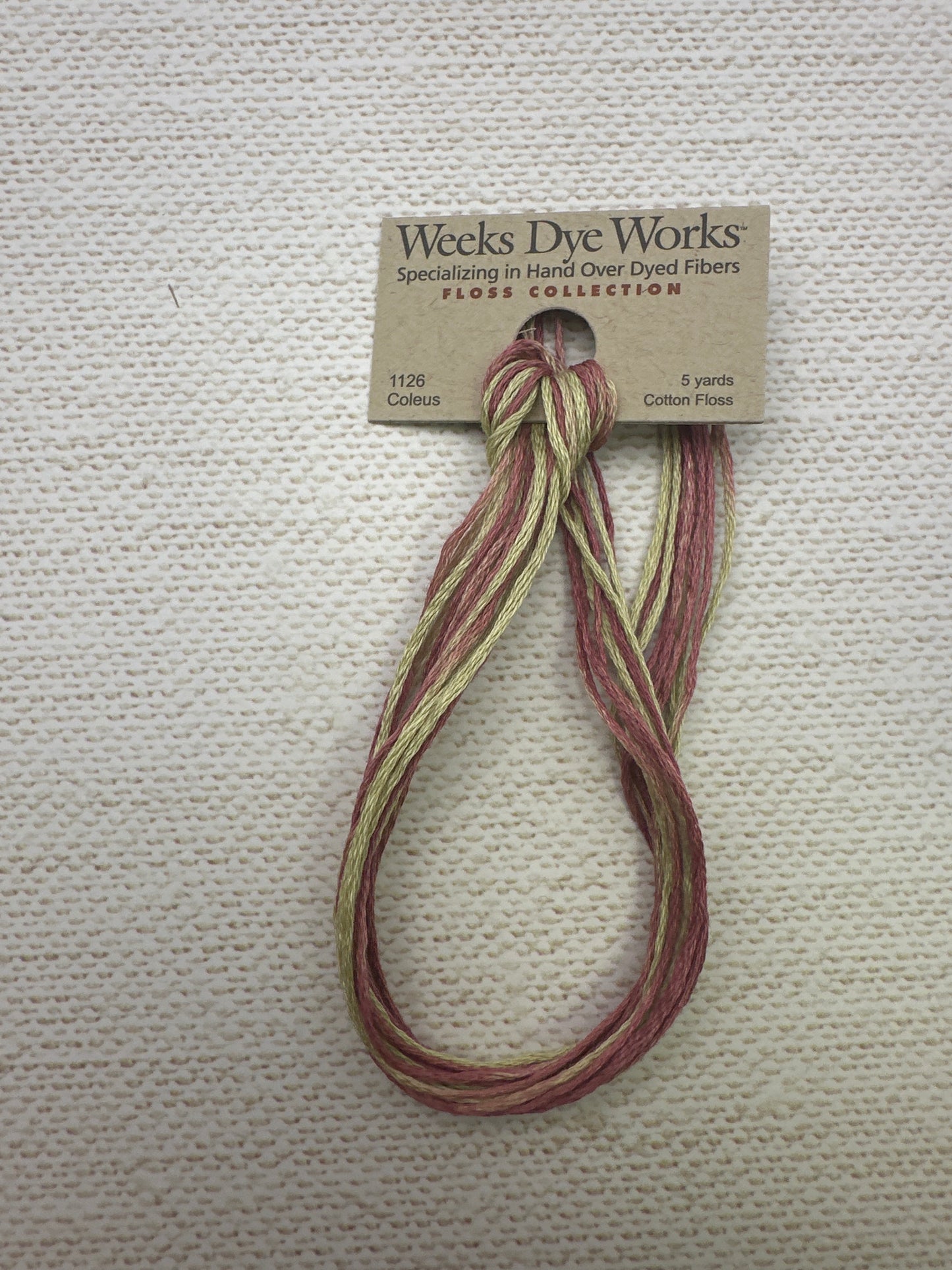 Weeks Dye Works Floss Coleus