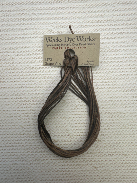 Weeks Dye Works Floss Grape Vine