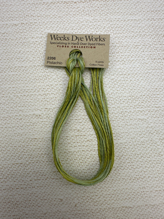 Weeks Dye Works Floss Pistachio