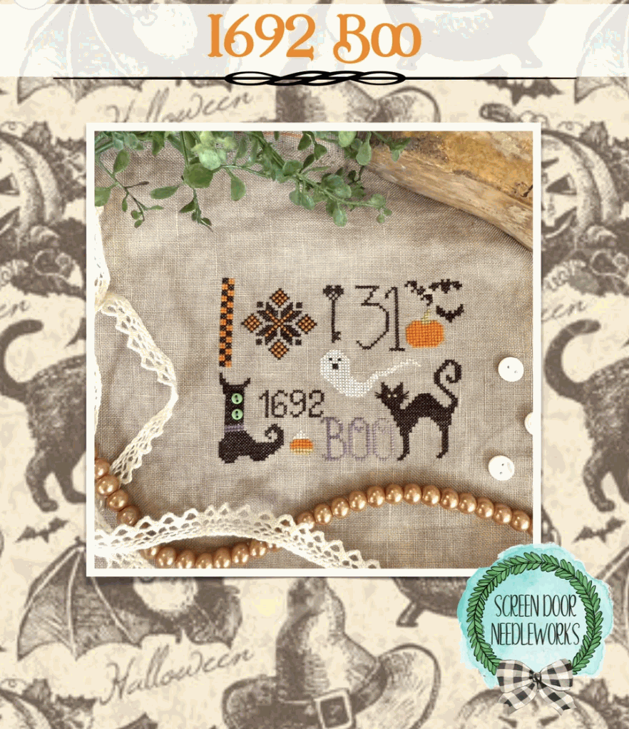 1692 Boo - Screen Door Needleworks