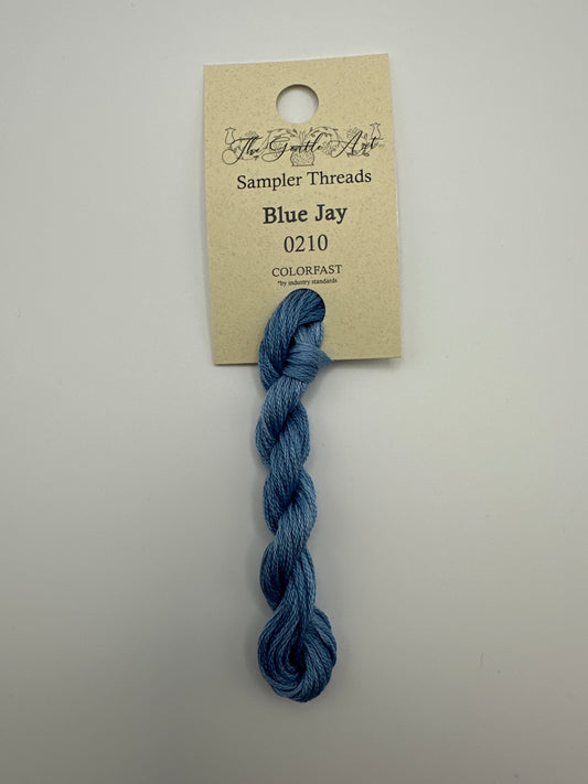 The Gentle Art Sampler Threads Blue Jay