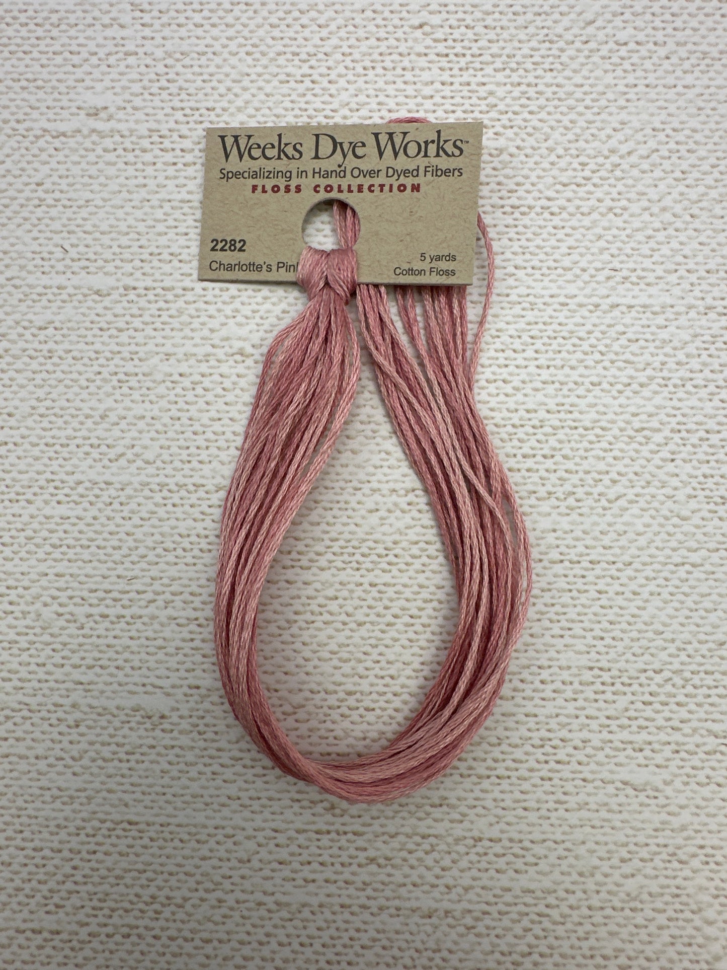 Weeks Dye Works Floss Charlotte's Pink