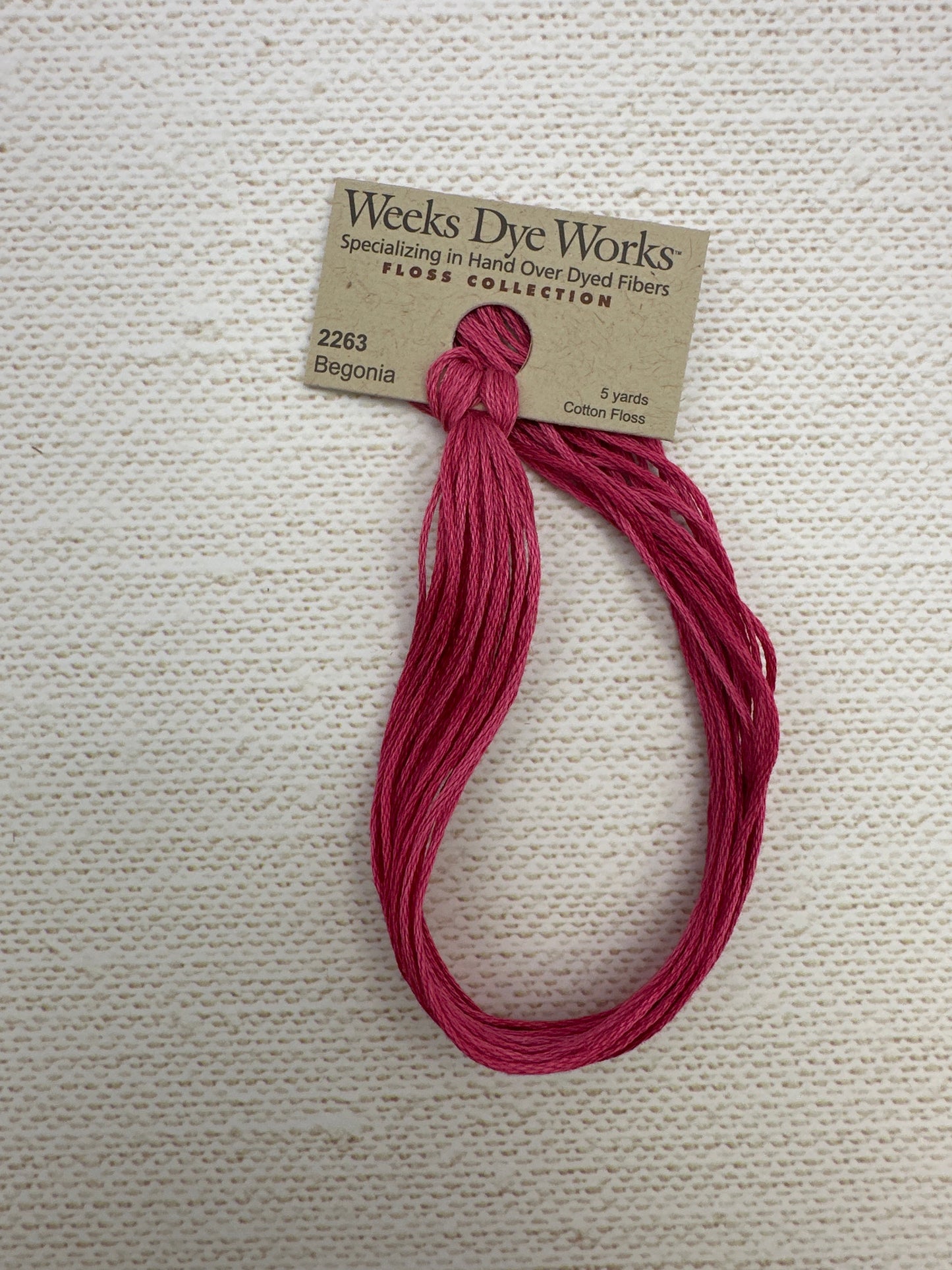 Weeks Dye Works Floss Begonia