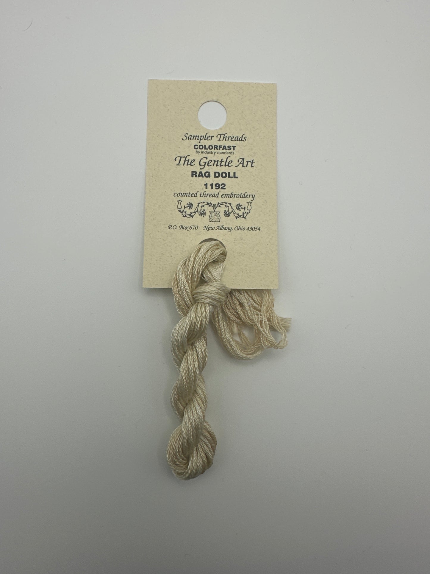 The Gentle Art Sampler Threads Rag Doll