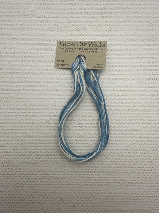 Weeks Dye Works Floss Santorini