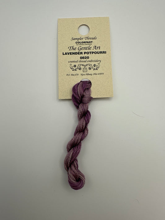 The Gentle Art Sampler Threads Lavender Potpourri