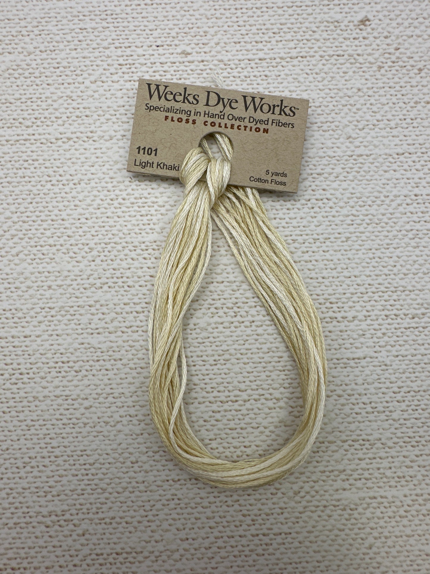Weeks Dye Works Floss Light Khaki