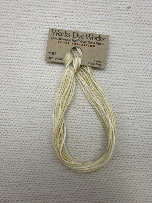 Weeks Dye Works Floss Light Khaki