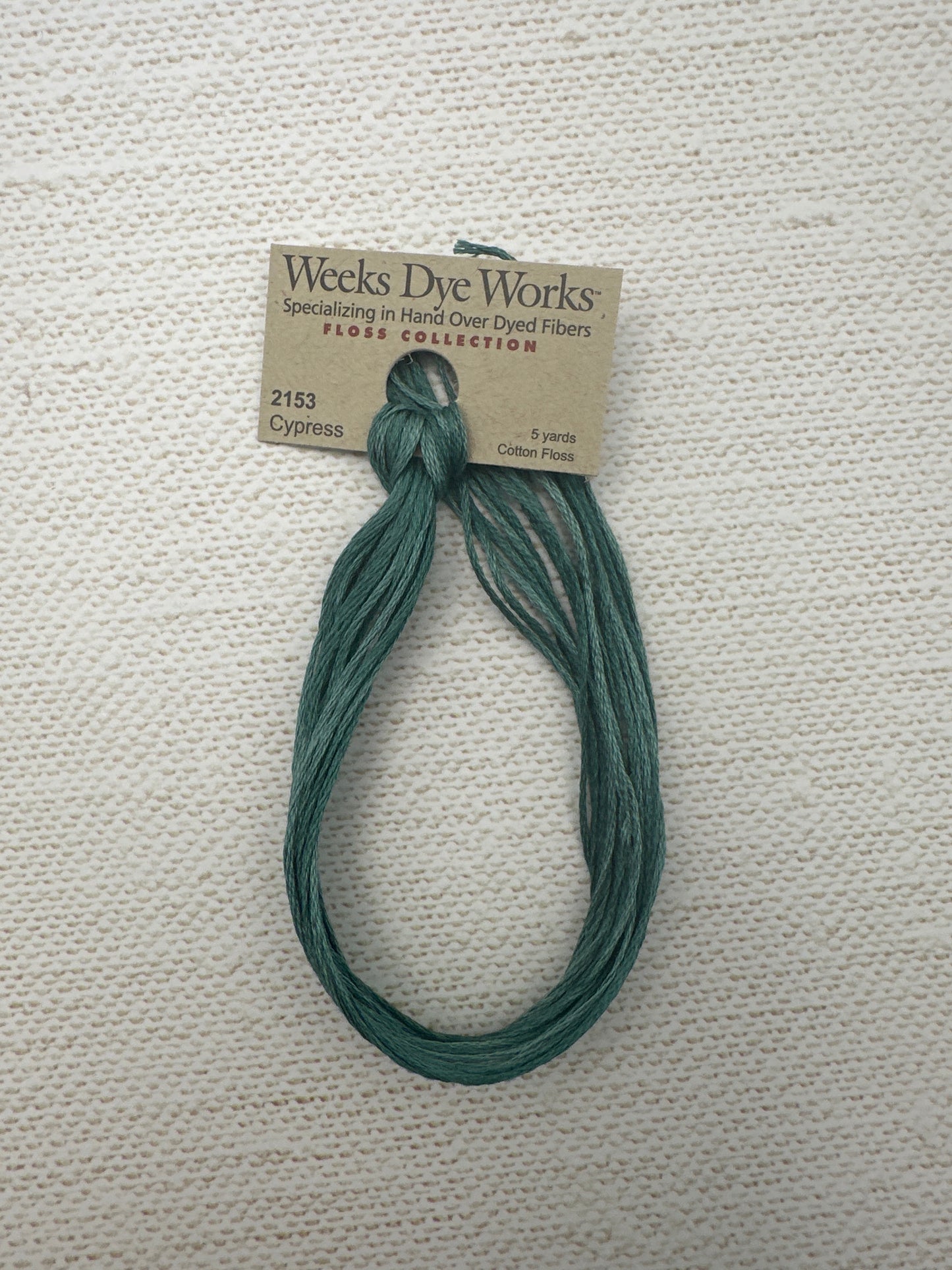 Weeks Dye Works Floss Cypress