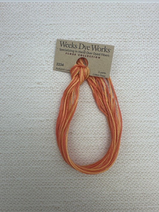 Weeks Dye Works Floss Autumn Leaves