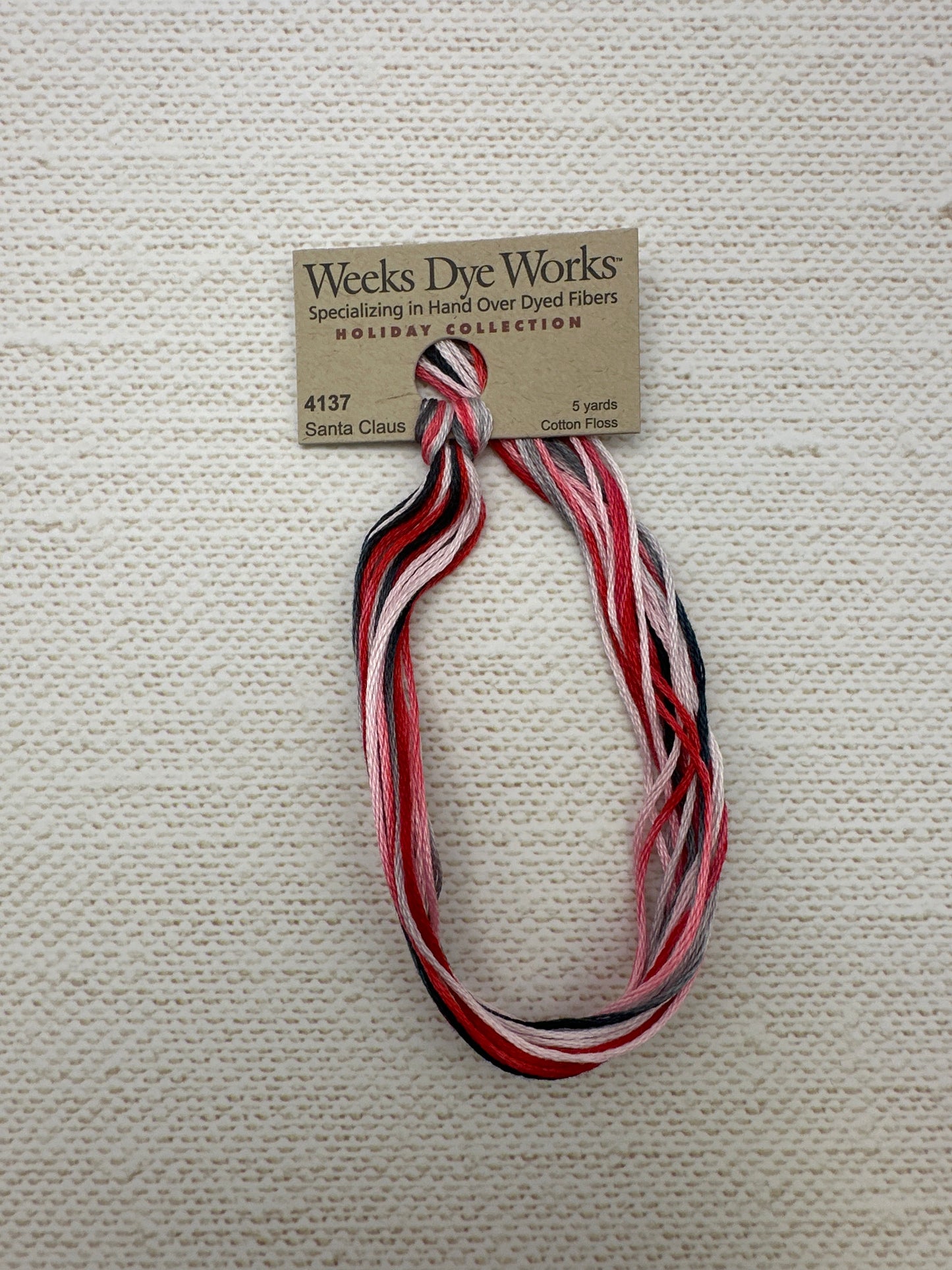 Weeks Dye Works Floss Santa Claus