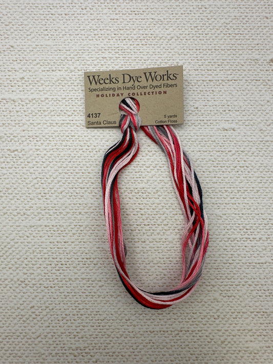 Weeks Dye Works Floss Santa Claus