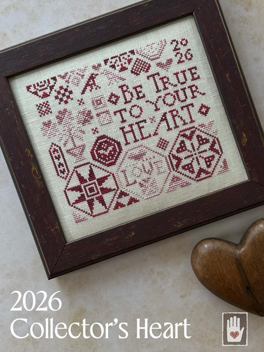 2026 Collector's Heart Kit - Heart in Hand Needleart
