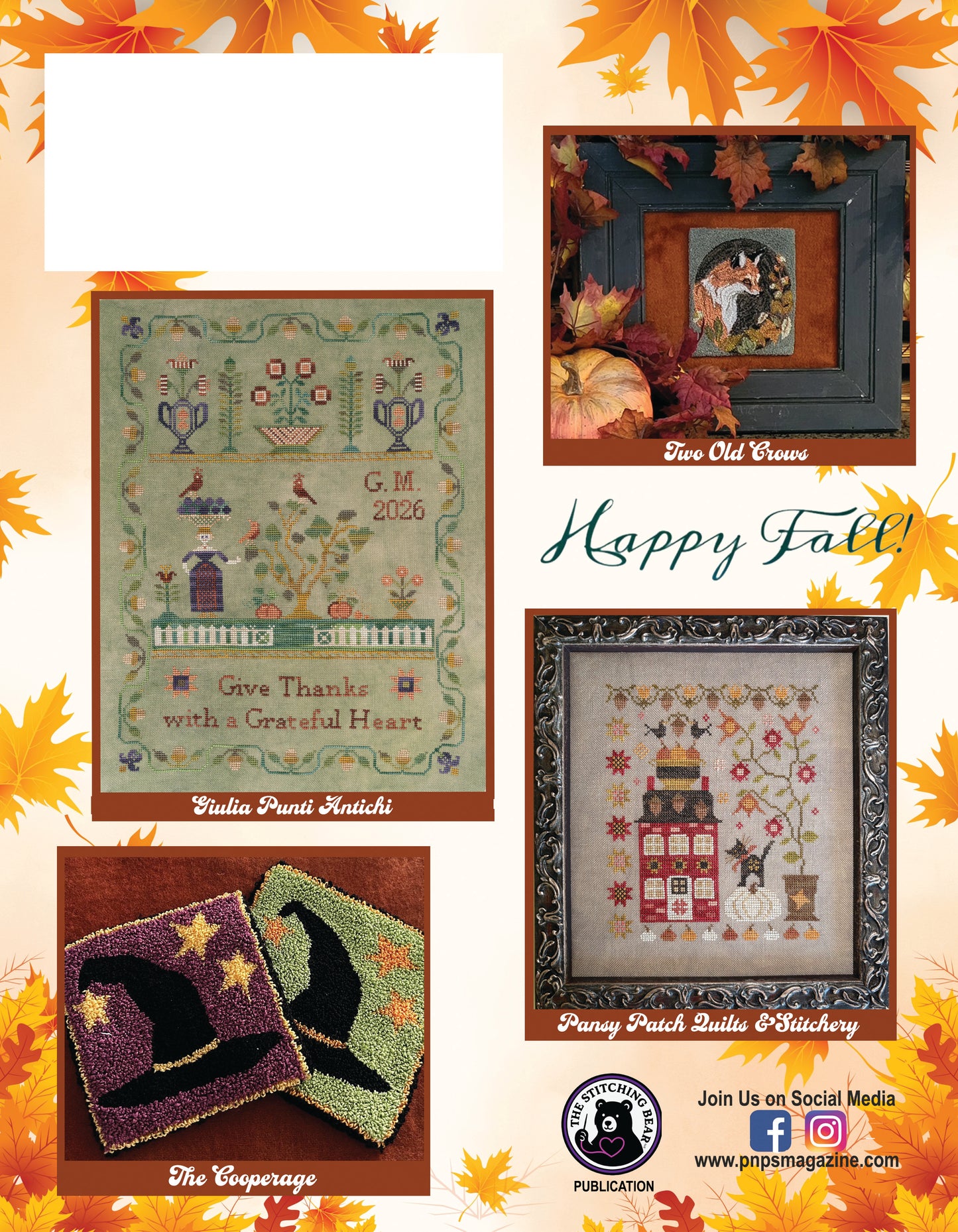 **Pre-order** Fall 2026 Punch Needle & Primitive Stitcher Magazine