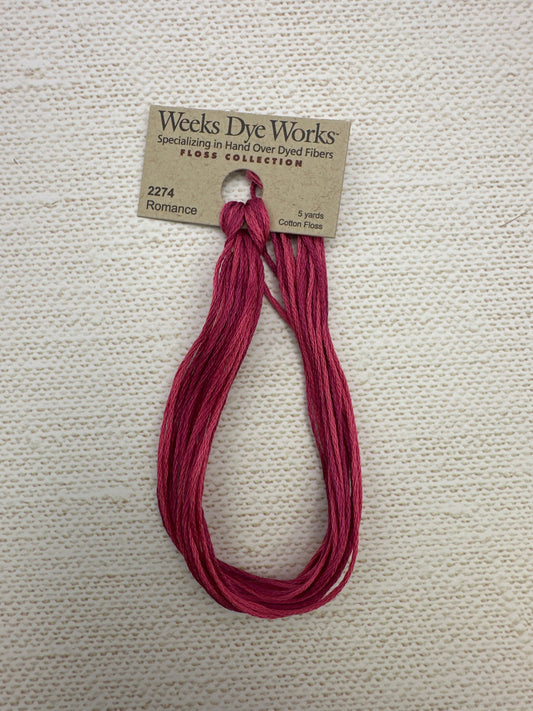 Weeks Dye Works Floss Romance