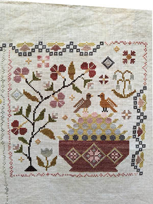 Gathering Berries - Blueberry Ridge Designs