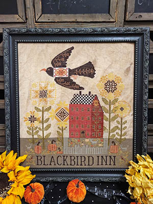 Blackbird Inn - Quaint Rose Needle Arts