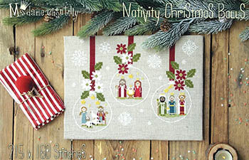 Nativity Christmas Balls - Madame Chantilly