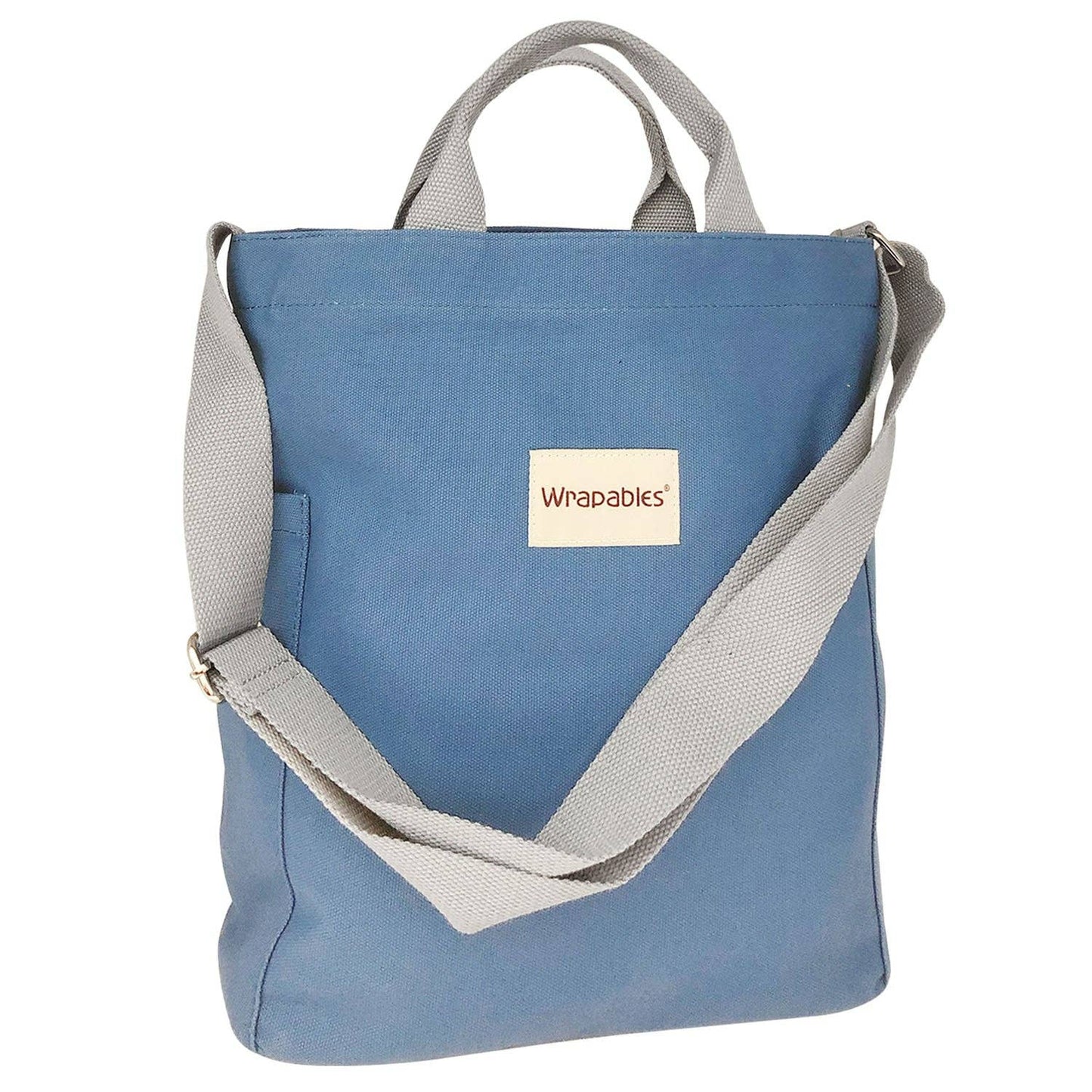 Wrapables Canvas Cross Body Tote