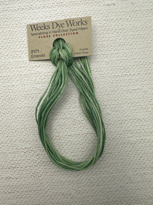 Weeks Dye Works Floss Emerald