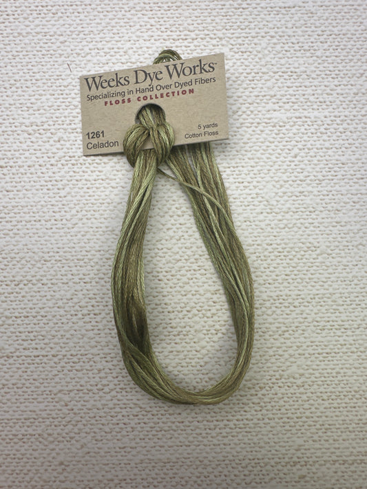 Weeks Dye Works Floss Celadon