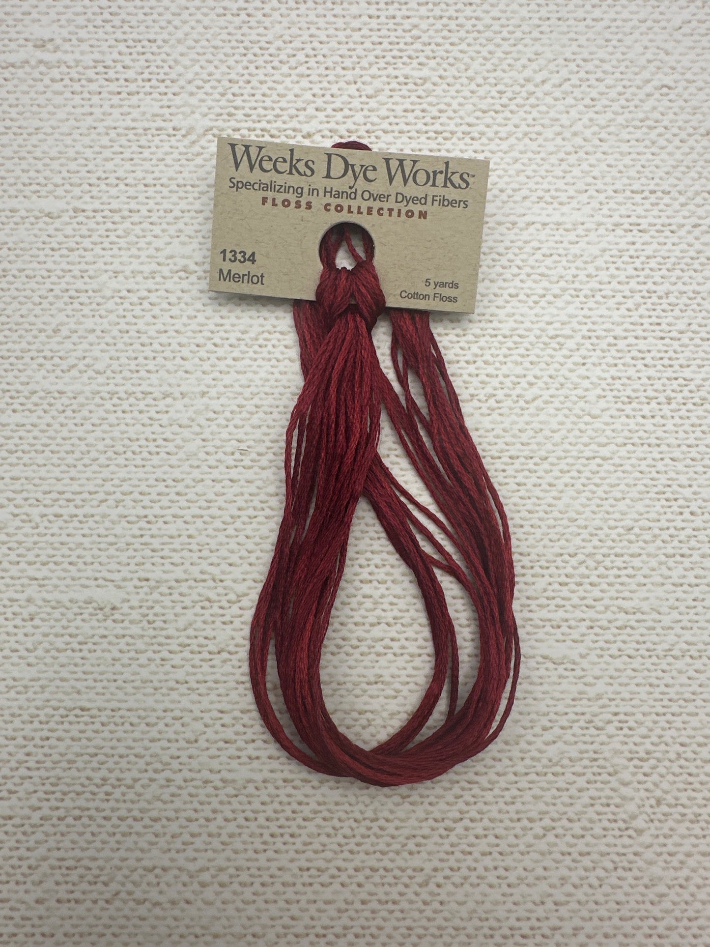 Weeks Dye Works Floss Merlot